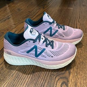 Women's New Balance Fresh Foam More v1 Running Shoe Twilight Rose/Supercell